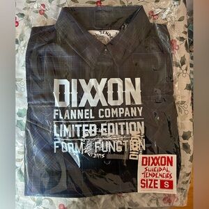 Dixxon x suicidal tendencies flannel NIB women’s small